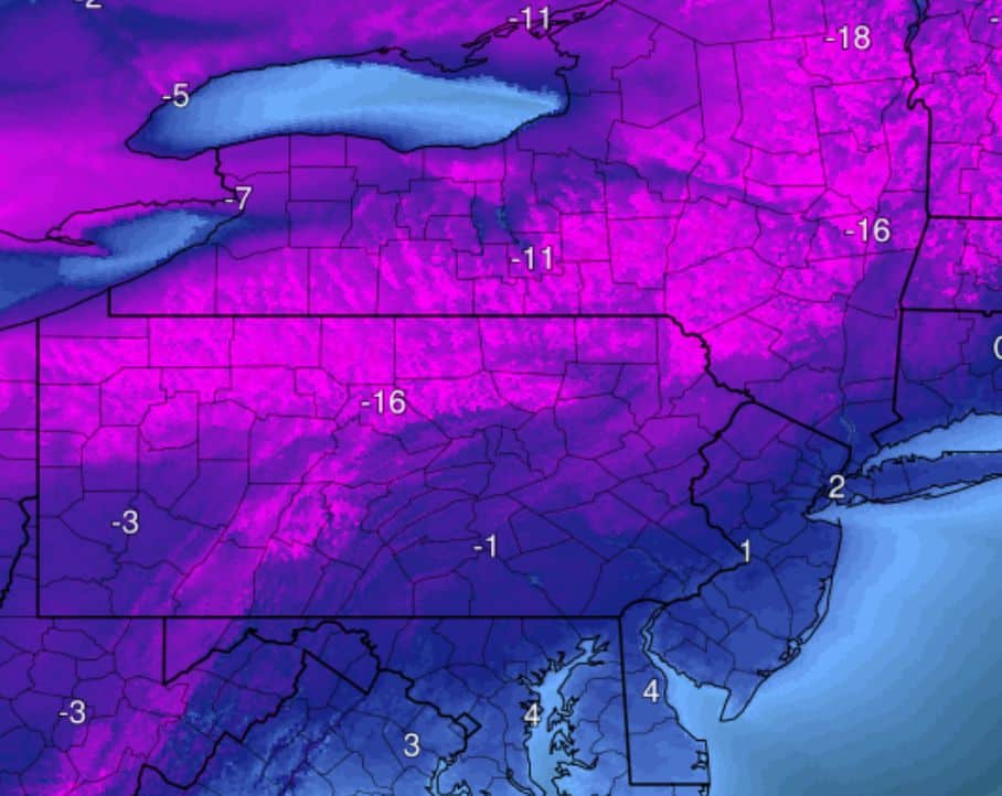 Polar Vortex Grips Nation | Susquehannasignal