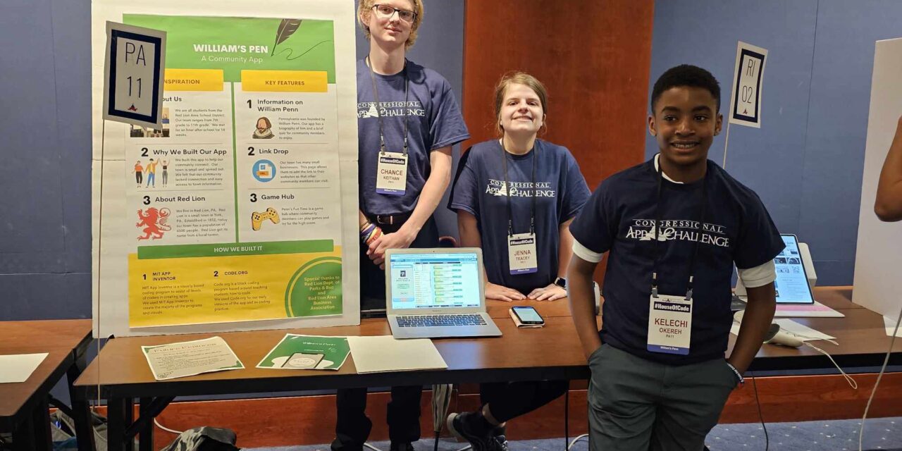 Red Lion’s Student App Developers go to Washington