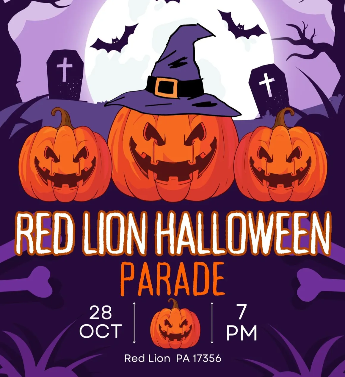 Red Lion Halloween Parade